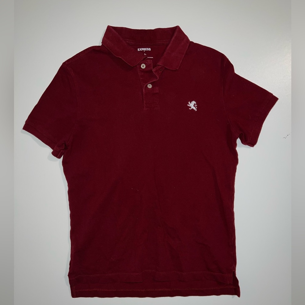 Express Red Small Polo